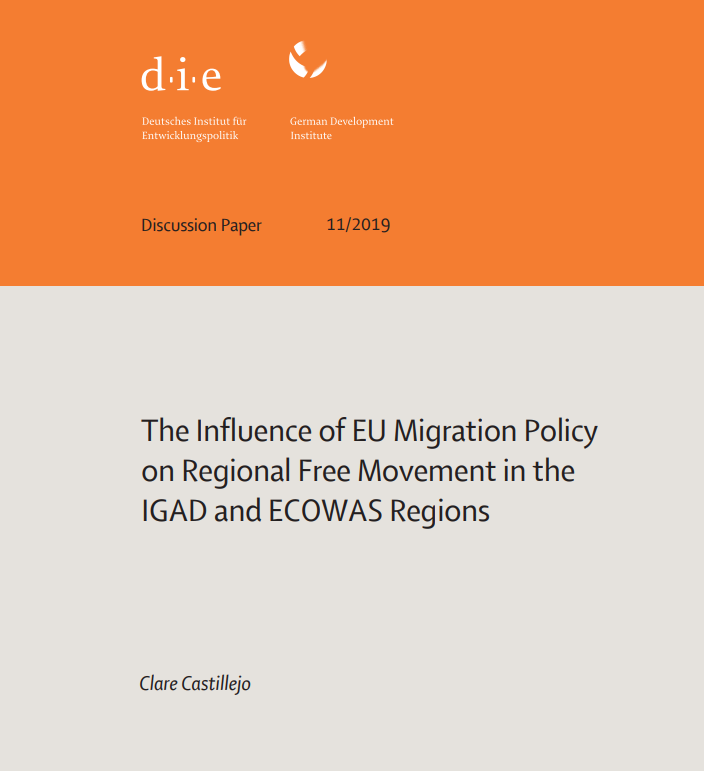 The influence of EU migration policy on regional free movement in the IGAD and ECOWAS region