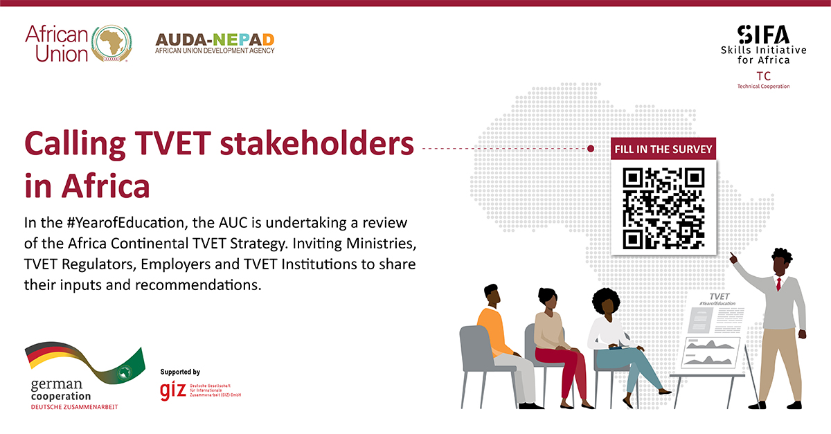 Contribute to the ongoing review of Africa’s Continental TVET Strategy! 