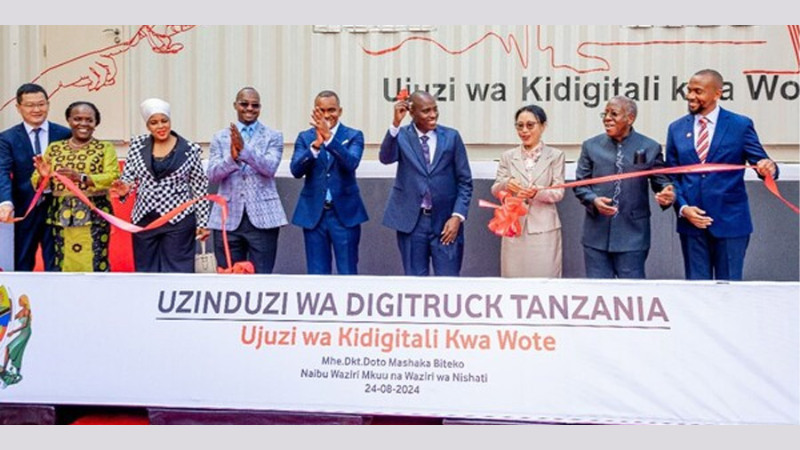 Huawei and Vodacom Tanzania Launched DigiTruck to Provide Digital Skills in Tanzania