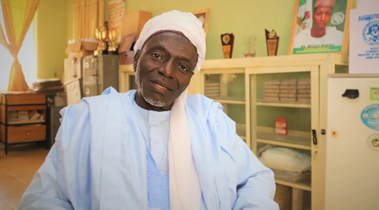 Mallam Tijann Dawanau. A traditional leader in Kwa, Kano. Credit: Anthony Abu / World Bank.