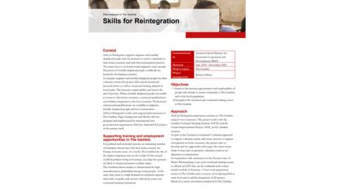 Skills for Reintegration