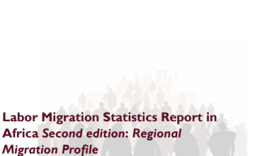Rapport sur les statistiques de migration de main-d'œuvre en Afrique Deuxième édition : Profil régional de migration – Autorité intergouvernementale pour le développement (IGAD).