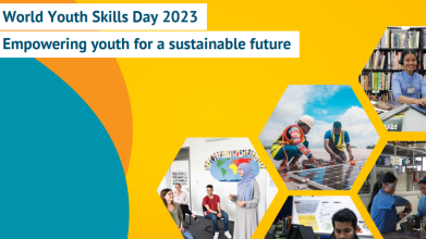 Journée mondiale des compétences des jeunes 2023 Autonomiser les jeunes pour un avenir durable