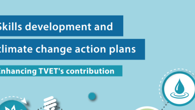 Skills development and climate change action plans