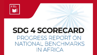 SDG 4 scorecard progress report on national benchmarks in Africa